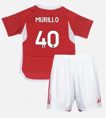 Nottingham Forest Murillo #40 Hemmakläder Barn 2023-24 Kortärmad (+ Korta byxor)